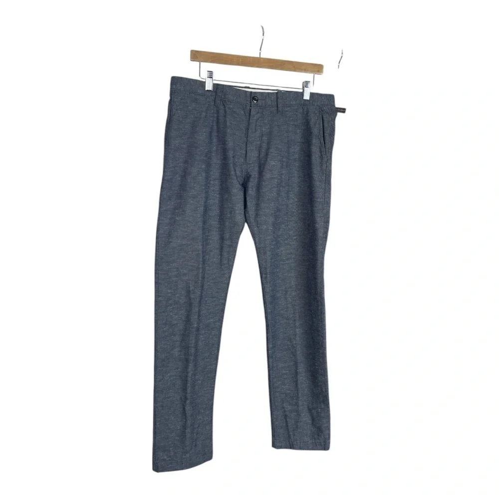 J. Crew 484 Slim-fit chino pant in stretch slub cotton blend 34x34 - Picture 3 of 12